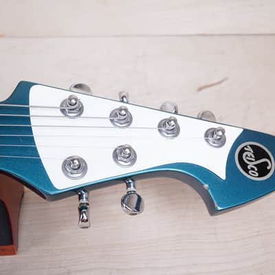 Teisco Spectrum SP-62 MIJ Kawai Reissue 1999 Metallic Blue Japan w/ Bag image 3