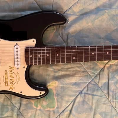 2009 FENDER Squier bullet HARD ROCK EDITION - BLACK image 1