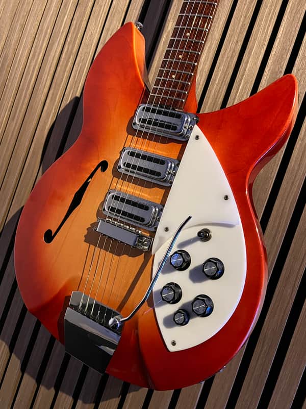 Rickenbacker 345 Rose Morris model 1998 - 1967- Fireglo image 1