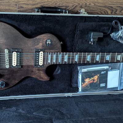 Immagine Gibson LPM 2015 16 - Trans Ebony Les Paul Guitar USA - 2