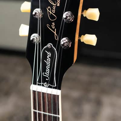 Gibson Les Paul Standard 50s Figured Top Electric Guitar - Honey Amber with Hardshell Case image 6
