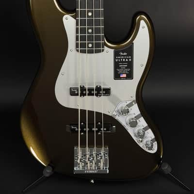 Fender American Ultra II Jazz Bass - Texas Tea imagen 2
