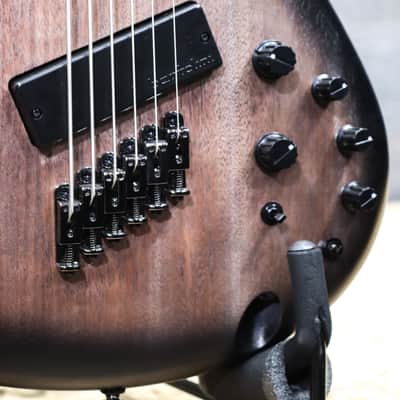 Ibanez SRC6MS Workshop Black Stained Burst Low Gloss 6-String Electric Bass image 5