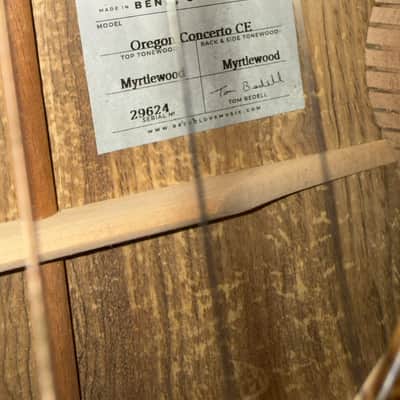 Breedlove Oregon Concerto CE Myrtlewood 2024 - Natural image 9