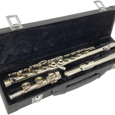 16 Key Closed Hole C Flute - Student Flute for Beginners,Easy to Play with Durable Design, Includes Carrying Case, Cleaning Kit, Gloves, Perfect for Learning(Silver) image 4