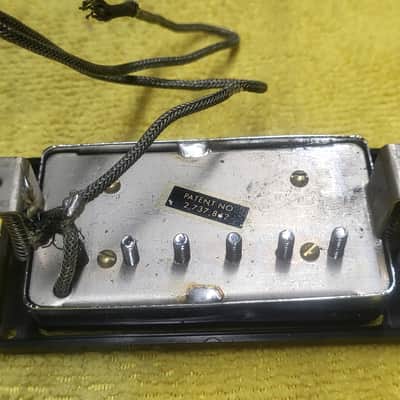 Gibson Patent # Pickup Late 1965 - Chrome image 2