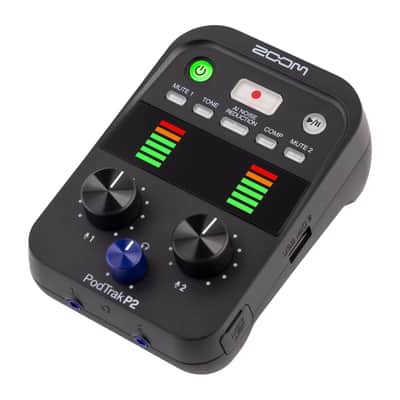 Zoom PodTrak P2 Podcast Recorder image 2