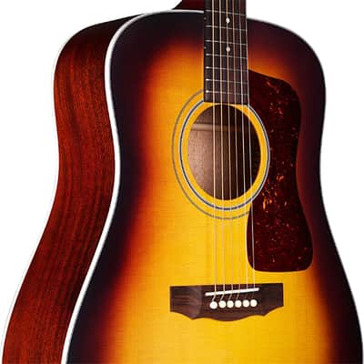 Guild D-40E ATB - All Solid, Sitka Spruce/Mahogany - Made in the USA - Antique Burst image 2