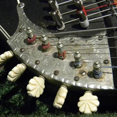 vintage Framus 7/18 Alpenland Aerial Resonance ZITHER  citera Germany 1960s + Schaller pickup + case image 9