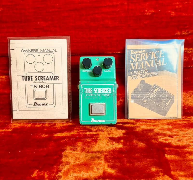 1981 Ibanez TS808 Tube Screamer JRC4558D image 1