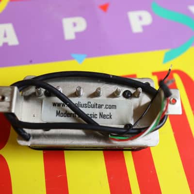 Manlius Humbucking Pickup Modern Classic Zebra Asphalt Neck Syracuse New York image 17