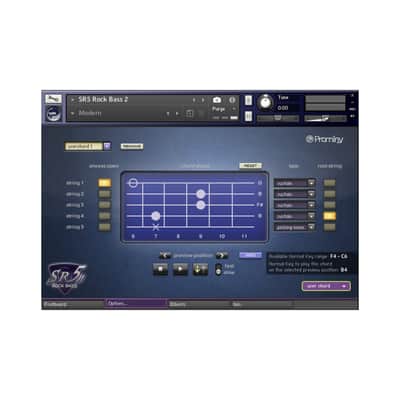Prominy SR5 Rock Bass 2 Bass Guitar Virtual Instrument Kontakt (Activation Card) image 5