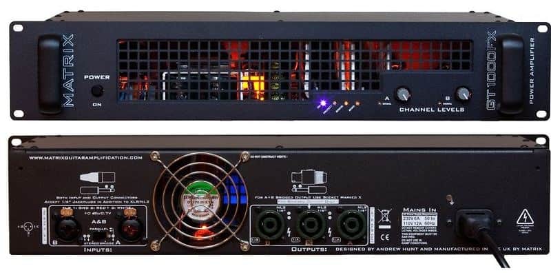 MATRIX GT1000FX 2U パワーアンプ Matrix GT1000FX 2U | Reverb