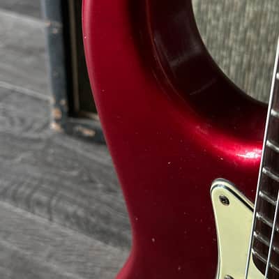 1959 Fender Stratocaster Candy Apple Red Refin Original Parts Sounds Magical image 14