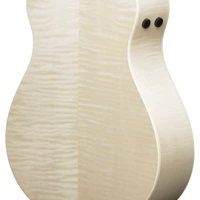 Ibanez AAM370E-OAW Advanced Acoustic AAM Acoustic Guitar 6-String - Open Pore Antique White image 9