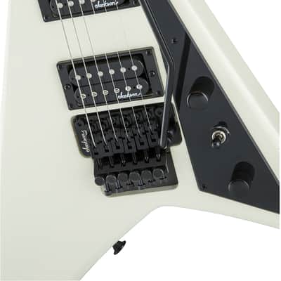 Jackson JS Series Rhoads JS32 Electric Guitar. Amaranth FB, Ivory image 6