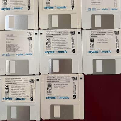 Yamaha PSR-340 floppy disc - styles - sounds image 7