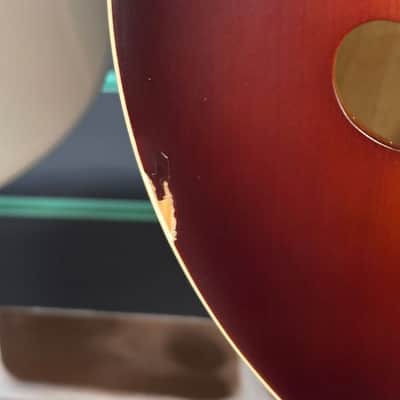 Gretsch G9550 New Yorker Vintage Sunburst 2014 Acoustic Guitar image 4