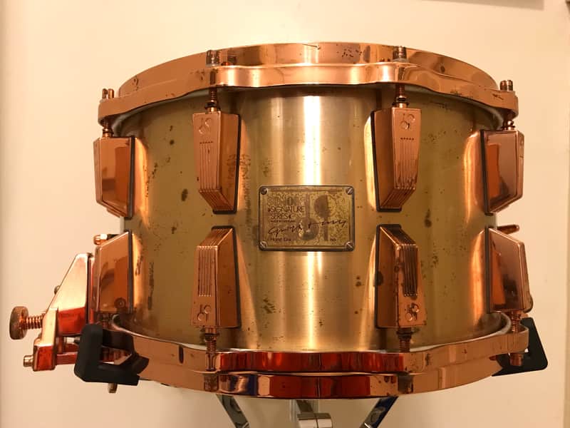 Sonor HLD-590 Signature 14x8" Cast Bronze Snare Drum 1987 - 1995 image 5