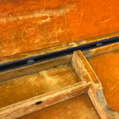 Vintage Gibson Les Paul Sg Rectangle Case Late 60’s Early 70’s Yellow Interior image 10