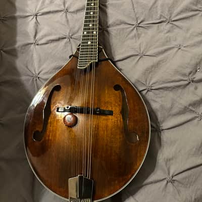 Left-handed Eastman MD505 A-Style Mandolin 2021 - Full Gloss Antique Stain