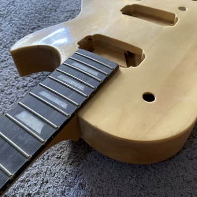 Harley Benton Single Cut Electric Guitar DIY Project with Rosewood Fingerboard image 11