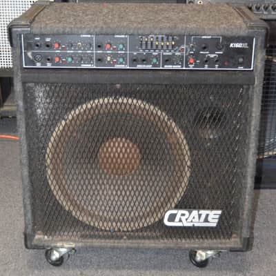 Crate K160XL 1×15 Bass Combo Amplifier w/ Casters – Used image 1