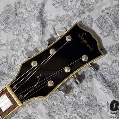Segovia Lawsuit Single-Cutaway Electric Guitar MIJ (1970s, Black) image 4