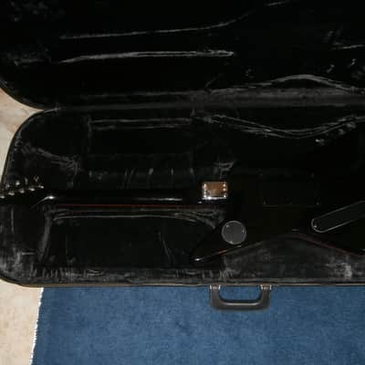 Vintage 1980's Hohner Professional EX Devil Explorer Electric Guitar w/ Case! image 7