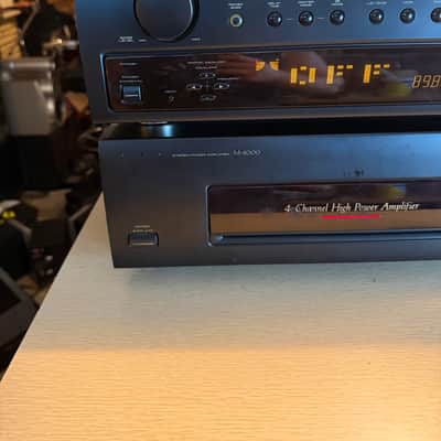 Pioneer M-4000 Power Amplifier & CX-4000 Stereo Preamp 100WPC Freshly Serviced🔥 image 5
