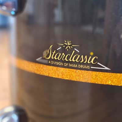 Rare Tama Starclassic Bubinga Elite - Gold Banded Gunmetal (Excellent Condition) image 3