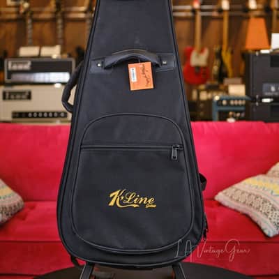 K-Line Springfield S-Style Electric Guitar - Black with Maple  #060157 image 9