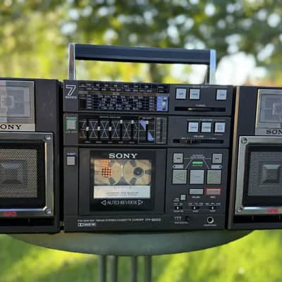 SONY CFS-9000 Rare Vintage Cassette Deck Boombox Mega Bass High-End Top Japan Sony image 17