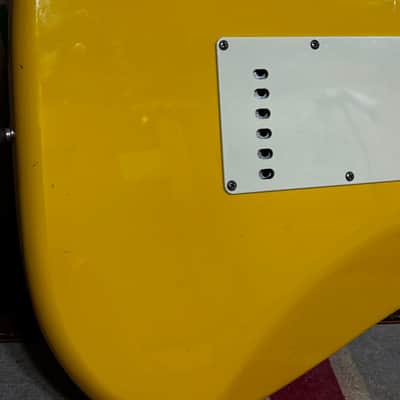 Fender ST-62 Stratocaster Reissue MIJ Yellow Japan Electric Guitar image 13