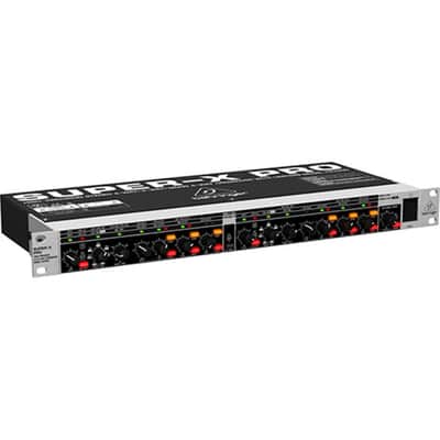 Behringer SUPER-X PRO CX3400 High-Precision Stereo 2-Way/3-Way/Mono 4-Way Crossover with Limiters, Adjustable Time Delays and CD Horn Correction with Value Series XLR M to F Professional Microphone Cable - 10' image 2