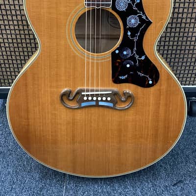 1991 Gibson J-200 w/Fishman Pickup System - Antique Natural image 1