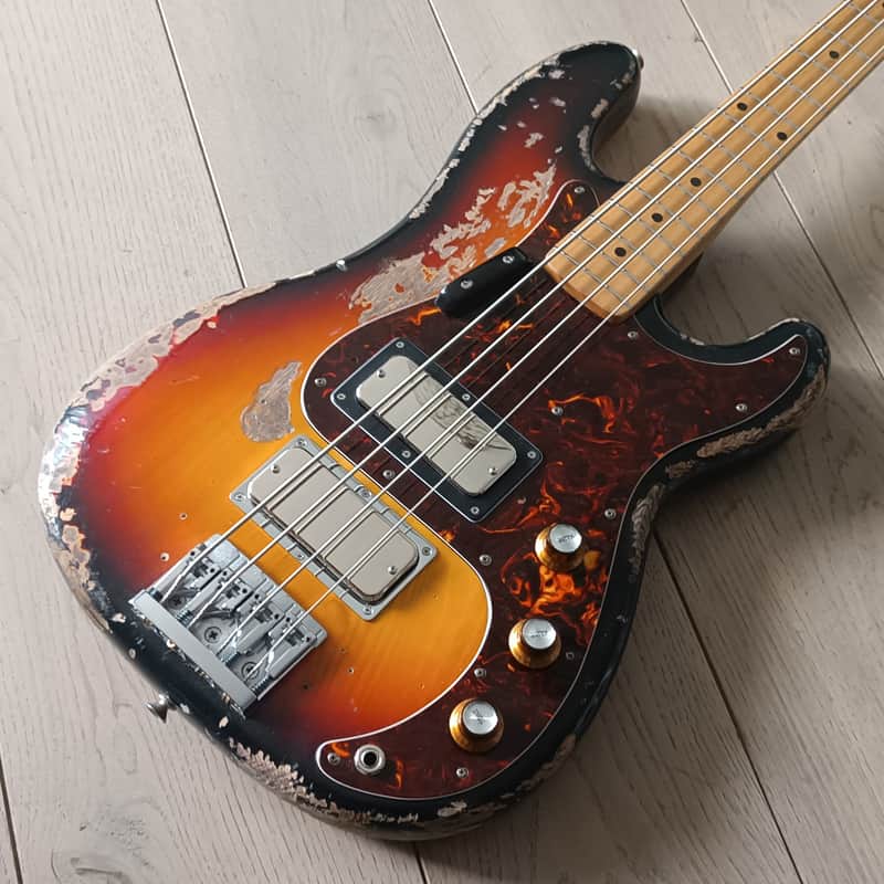 BaCH OX BIRD Pino Palldino Thunder Bass 2000s -Relic Sunburst image 1