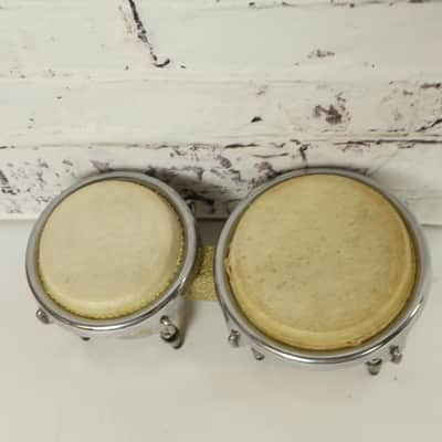 Unbranded Gold Glitter Mini Bongo Set image 2