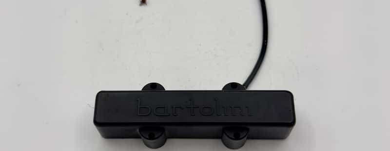 Bartolini 59J-S1 5-String Jazz Bass Neck pickup - Dual Coil - Black image 1