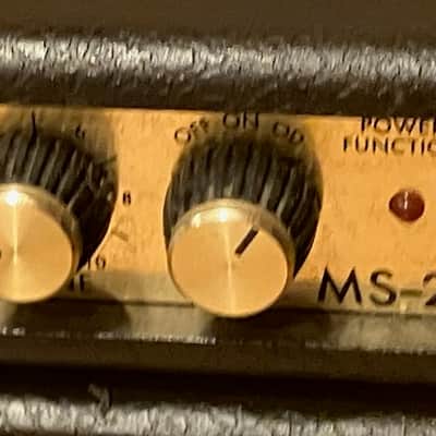 Marshall Micro Stack MS-2 1-Watt 1x2" Battery-Powered Guitar Combo 2012 - Present - Black image 7
