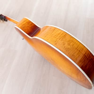 1963 Gibson Super 400C Cutaway Acoustic Archtop Guitar Cherry Sunburst, 100% Original w/ Case image 19