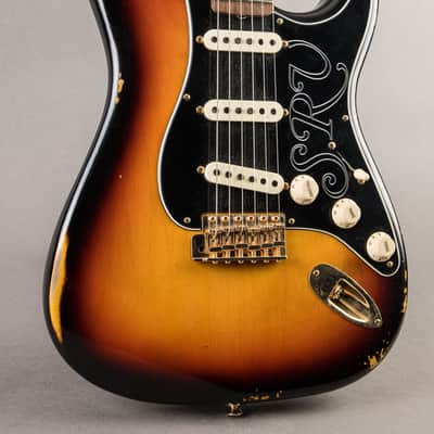 Fender SRV Signature Stratocaster 2020, Sunburst Relic Closet Classic image 3