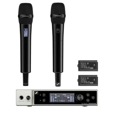 Sennheiser EW-DX 835-S Set Dual Handheld Microphone System (Q1-9 Band) image 8