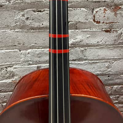 Artisan Strings Model 100 3/4 Cello 2007 - Serial #7689 w/ Original Gig Bag - Wood Crack, Plays image 7