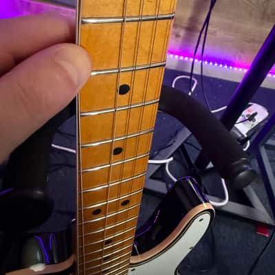 Fender American Ultra Telecaster 2021, upgraded with lollar pickups, stainless steel frets and brass saddles image 6
