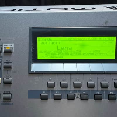 Yamaha Motif ES 6 Production Synthesizer 2000s - Gray