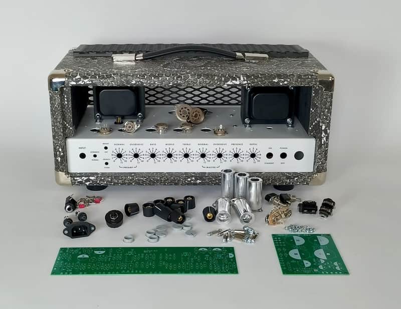 Hi Gain Guitar Amp Kit Eclectric SLMKO Snake Skin Soldano Style image 1