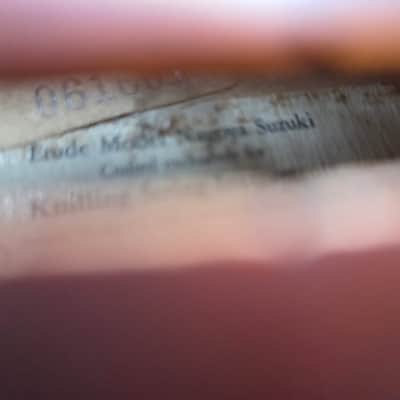 Suzuki Etude No. 220 size 1/16 violin, Japan. Good playing condition image 10