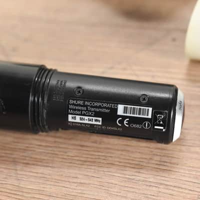 Shure PGX24/SM58 Wireless Handheld System - H6 Band (church owned) CG00ZGK image 9