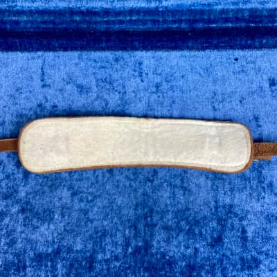 Vintage 1960's Fender Logo Leather Guitar Strap  Strat-Tele  Case Candy image 5